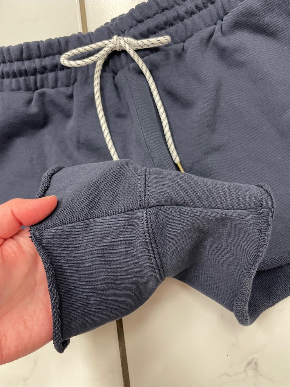 Parke x Target Women’s Navy 100% Cotton Mid-Rise Knit Pull On Shorts Size M - Picture 9 of 12